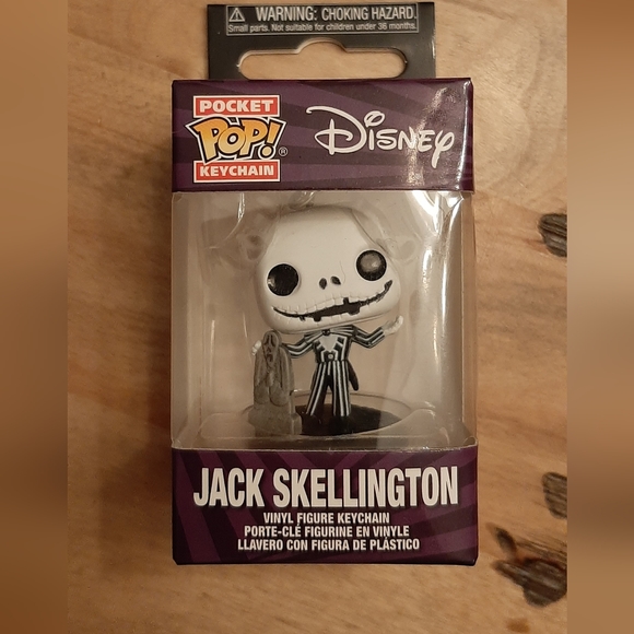 NWT - Funko pop! Keychain: Nightmare before christmas 30th - Jack - New - Picture 2 of 5